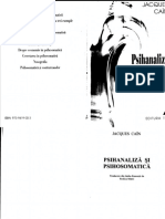 Jacques Cain - Psihanaliza Si Psihosomatica.pdf · Versiunea 1