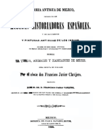 Historia Antigua de Mejico,: 'Ffikfia, Anímales Habitantes