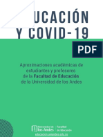 Libro 4 de Noviembre de 2020 Educación y Covid 2019 libro universidad de los Andes