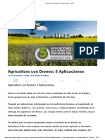 Agricultura Con Drones - 5 Aplicaciones - APD