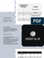 Project Co-Op: Assignment Number Leader