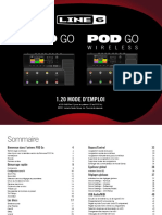 POD Go 1.20 Owner's Manual - Rev D - French