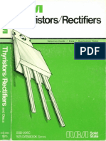 1975 RCA Thyristors Rectifiers