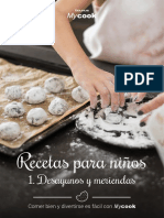 Taurus Mycook Ebook Ninos Desayunos Meriendas
