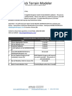 QTModeler Trial License Checklist