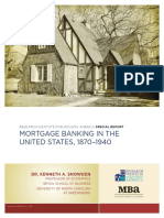 Mortgage Banking in The United States, 1870-1940