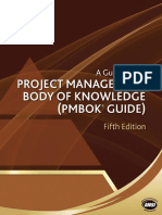 PMBOK Guide 5th Edition PMI