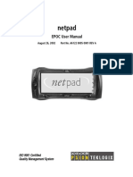 EPOC NetPad User-Manual