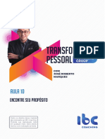 Encontre seu propósito: a jornada da transformação pessoal