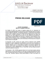 Scan Press Release For Medical Examiner Services