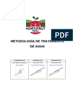 PEA-M-PA-RGO-002.02 Metodología de Tratamiento de Agua