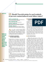 Should N-Acetylcysteine Be Used Routinely To Prevent Contrast-Induced Acute Kidney Injury