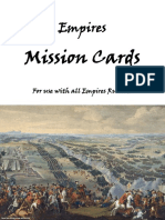 Empires Mission Cards