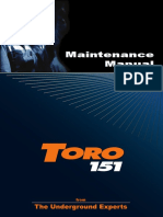 Maintenance Toro151