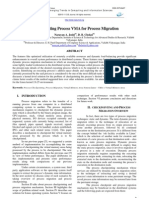 Check Pointing Process VMA for Process Migration