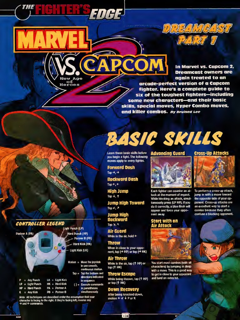 GamePro Marvel Vs Capcom 2 Guide | PDF
