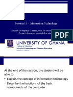 Session 11 Information Technology