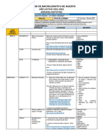 Agenda Semana 1 Formativa - Matutina 8vos A-B