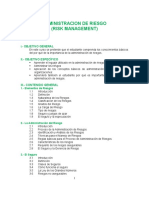 2-   MODULO NO. 2  FOLLETO DE ADMINISTRACION DE RIESGO (RISK MANAGEMENT)