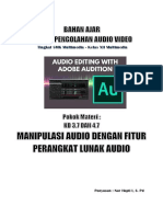 Bahan Ajar KD 3.7-4.7 Manipulasi Audio