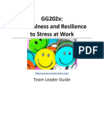 GG202x: Mindfulness and Resilience To Stress at Work: Team Leader Guide
