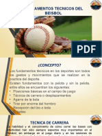 Fundamentos Tecnicos Del Beisbol