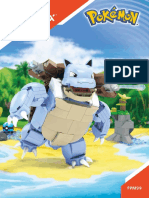 Mega Construx Set FPM99 Pokemon Blastoise