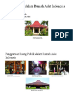 Ruang Publik dalam Rumah Adat Indonesia