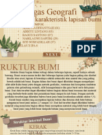 Struktur Dan Lapisan Bumi Kelompok 1