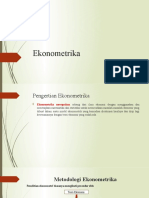 Ekonometrika