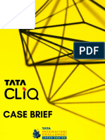 Tata CLiQ Case Brief