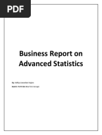 Business Report - Advanced Statistics - Great Learning