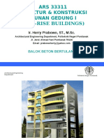 ARS 33311 Struktur & Konstruksi Bangunan Gedung I (Mid-Rise Buildings)