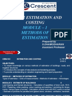 Estimation and Costing