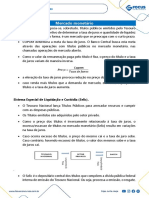 Conhecimentos sobre Mercado Monetário e Títulos Públicos