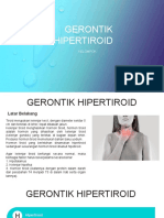 Gerontik Hipertiroid