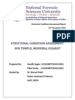 Structural Condition Assessment: Sun Temple, Modhera, Gujarat