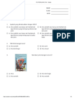PSV PERALIHAN - Print - Quizizz