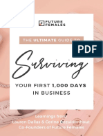 Surviving: Your First 1,000 Days in Business