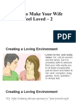 How to Make Your Wife Feel Loved 3 –