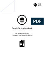 Electric Service Handbook: Non-Residential Projects Permanent and Temporary Service