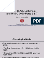 BC Act, TI Act, Bidhimala, and BNBC 2020 Parts 6 & 7 Summary