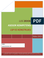 Log Book Asesor LSP K3K Tahun 2021