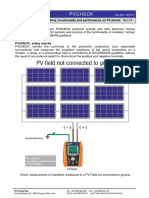 Pvcheck: Meter For Safety, Functionality and Performance On PV Plants