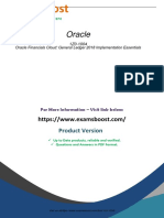 Oracle: Product Version