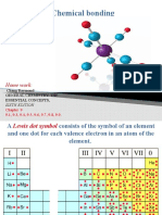 Chemical Bonding: Home Work