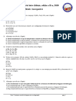 Chimie Anorganica