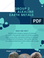 Group 2 The Alkaline Earth Metals
