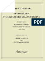 Studien Zur Struktur Des Bewusstseins: Edmund Husserl