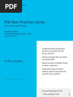 PIW ACI Best Practice Series Access Policies Part 1